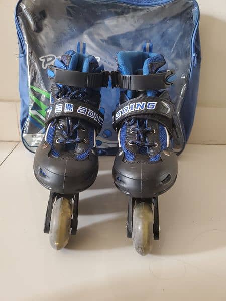 Premium Import Quality Skates Like new Blue color / Skating shoes / 3