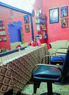 Beauty parlor and hair salon