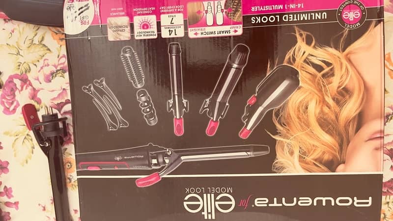 14 in 1 Hair Straightner and curler Elite Model Look - Branded Germany 13