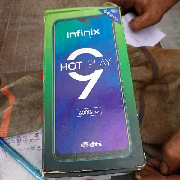 infinix Hot 9 play board dad hai 8