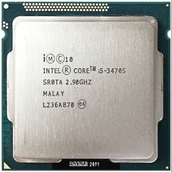 intel Processor i5 3470s 2.90 Ghz 0