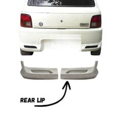 coure front lip, back lip, side skirts, spoiler, diggi patti