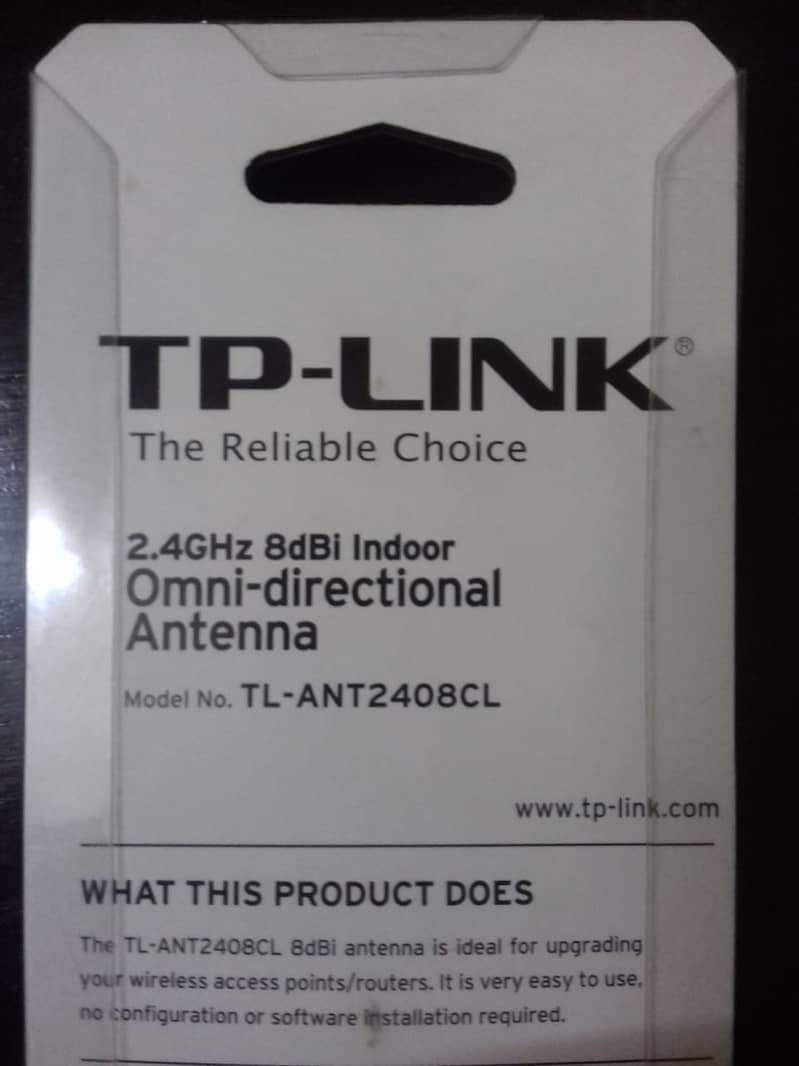 TP-Link TL-ANT2408CL /EL 2.4GHz 8dBi Indoor Omni-directional Antenna 2