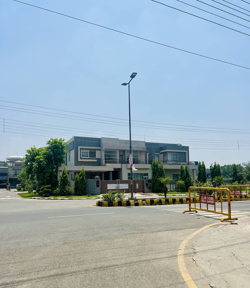 1 Kanal Residential Plot Urgent For Sale In Canal Garden Lahore 4