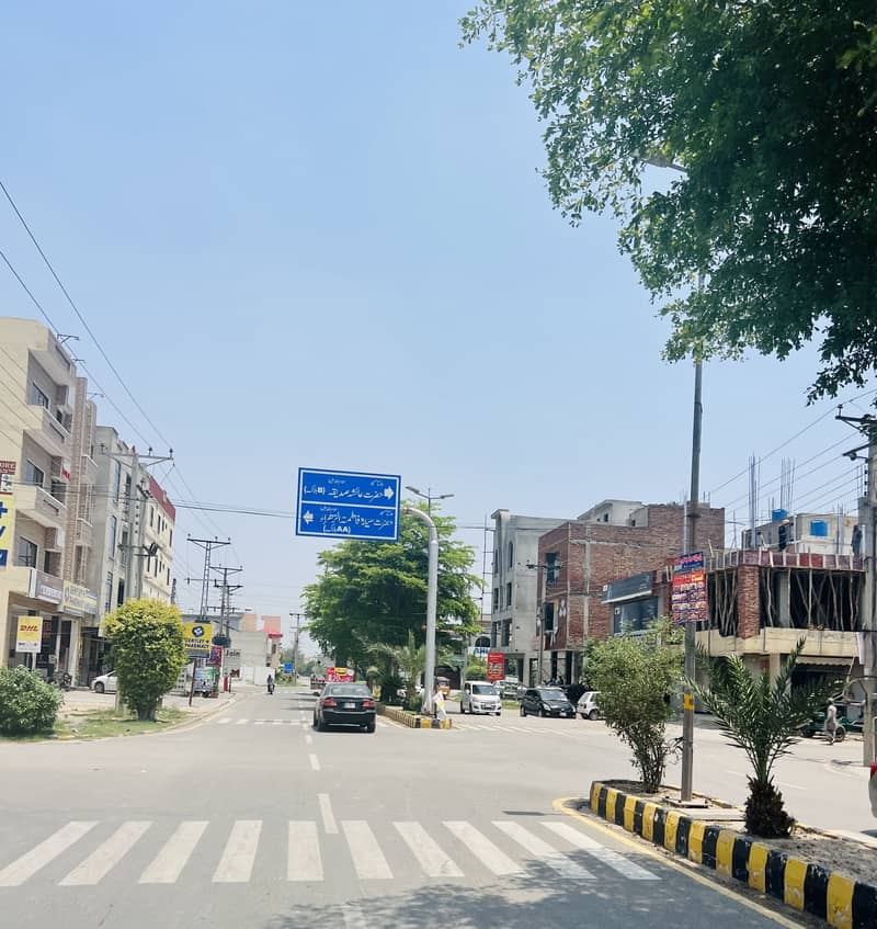 6 Marla Corner Commercial Plot Urgent For Sale In Canal Garden Lahore 11