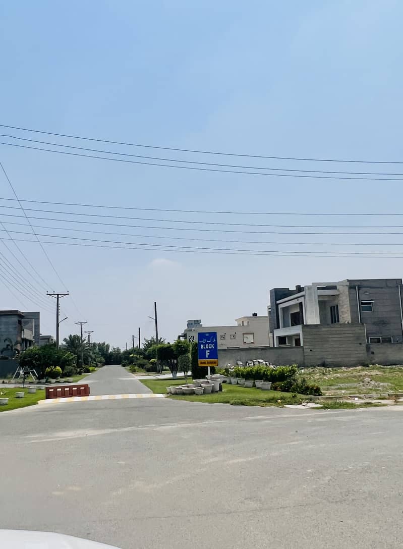 6 Marla Corner Commercial Plot Urgent For Sale In Canal Garden Lahore 20