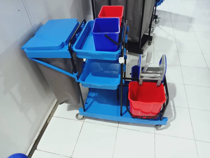 Trolley / Hospital trolley / MultiFunctionalJanitorial Trolley 5