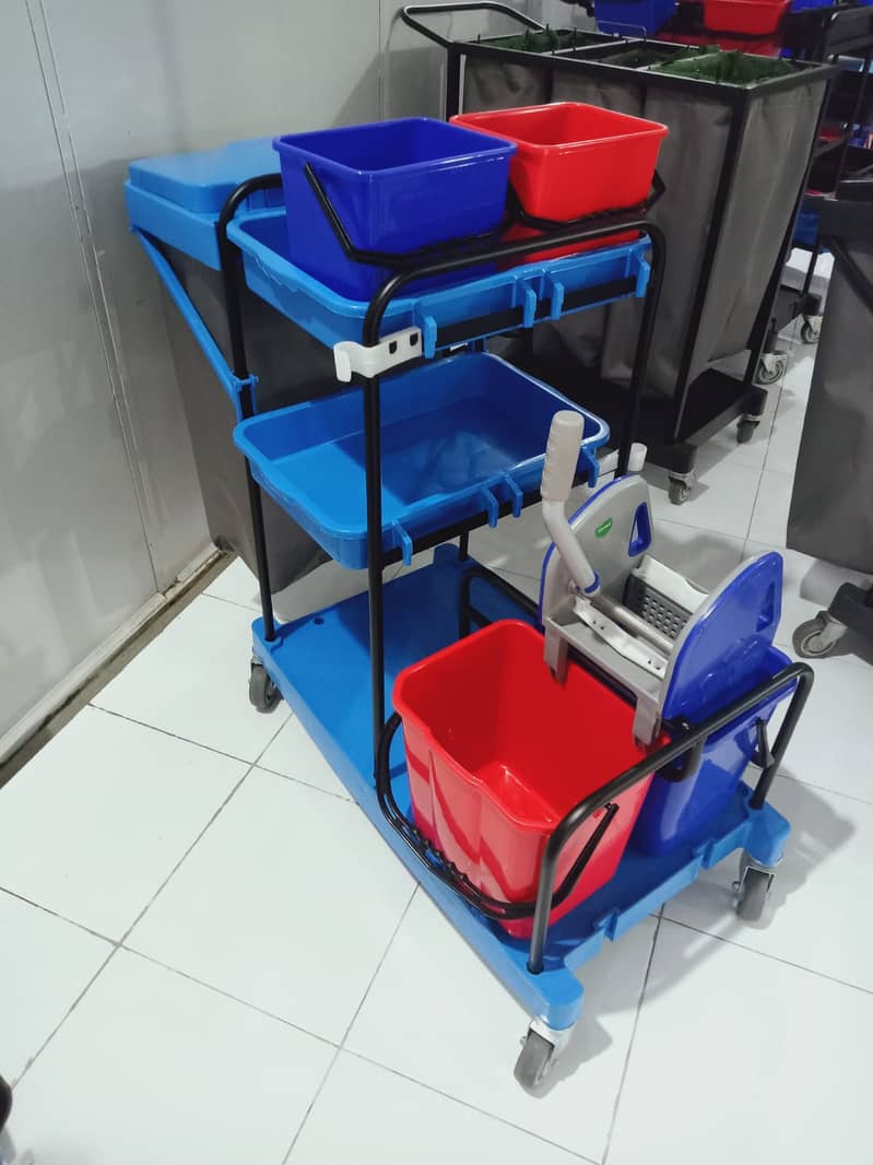 Trolley / Hospital trolley / MultiFunctionalJanitorial Trolley 7