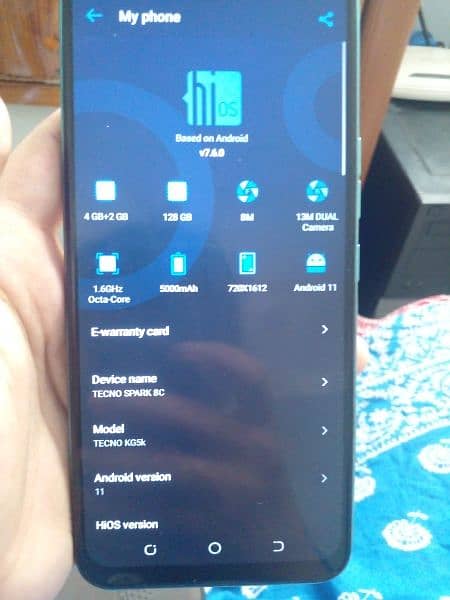 Tecno spark 8c 128gb 4