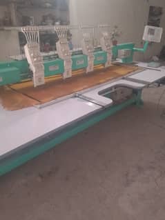 4 hd embroidery machine new condition 400 by 600