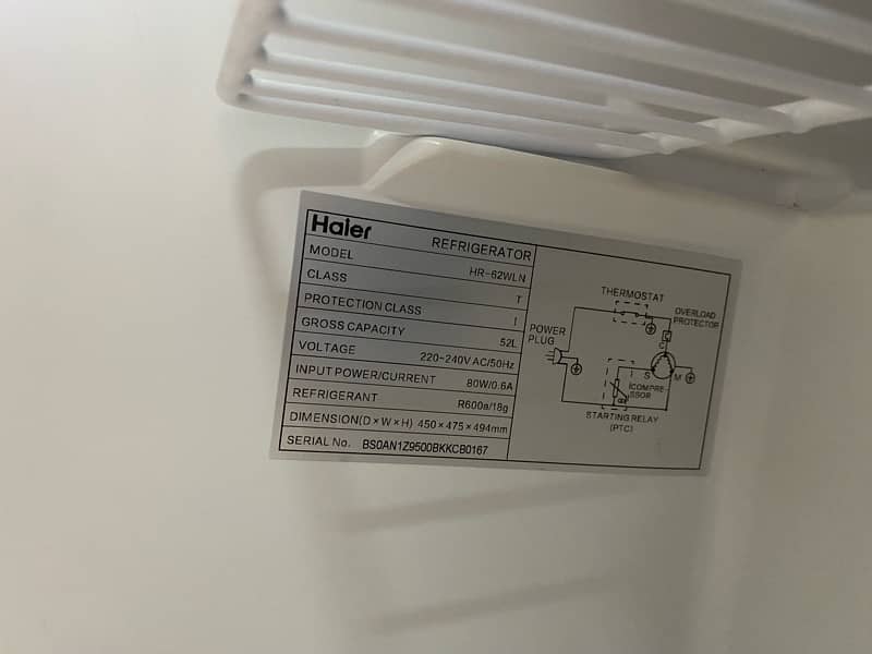 Haier mini Refrigerator 2