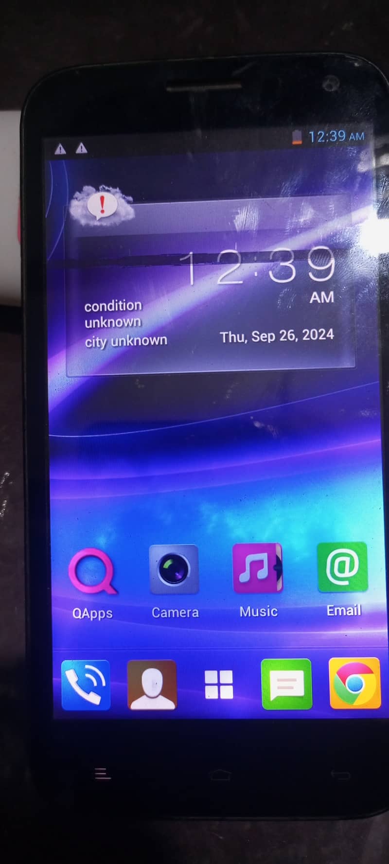 QMobile A700 noir 1