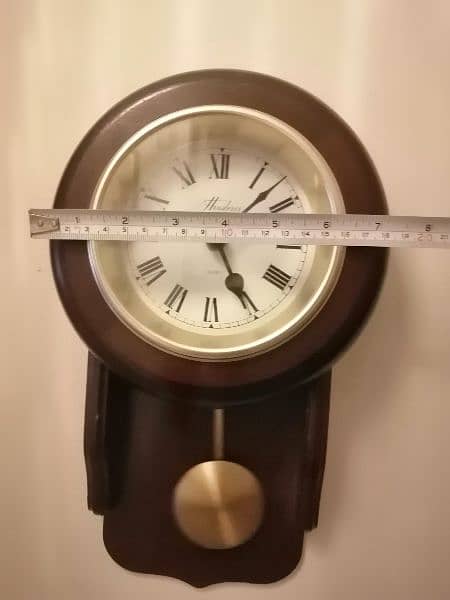 Wall clock pendulum Wooden England 7