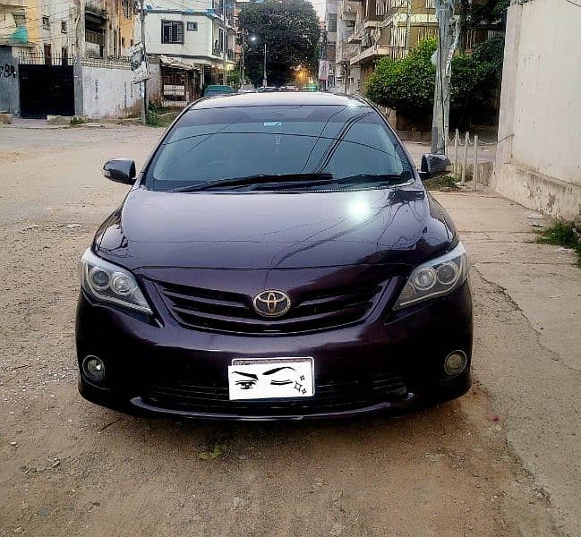 Toyota Corolla Automatic 1.6 2012 model 5