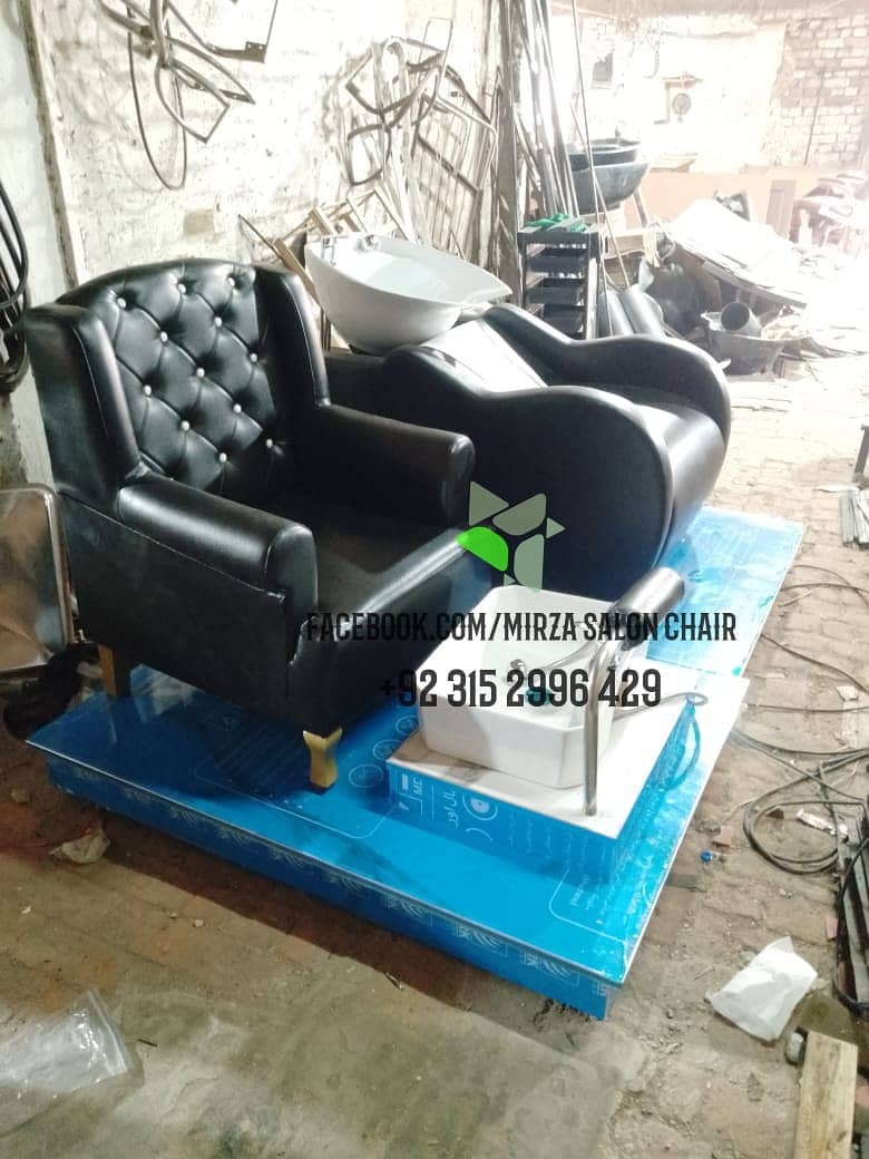 Saloon chair/Manicure Padicoure/Cutting chair/Massage bed/Shampoo uni 3