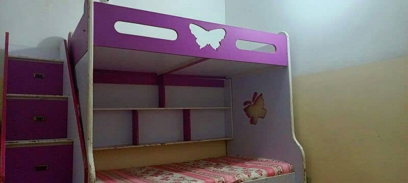 wooden Bunker bed for kids 1