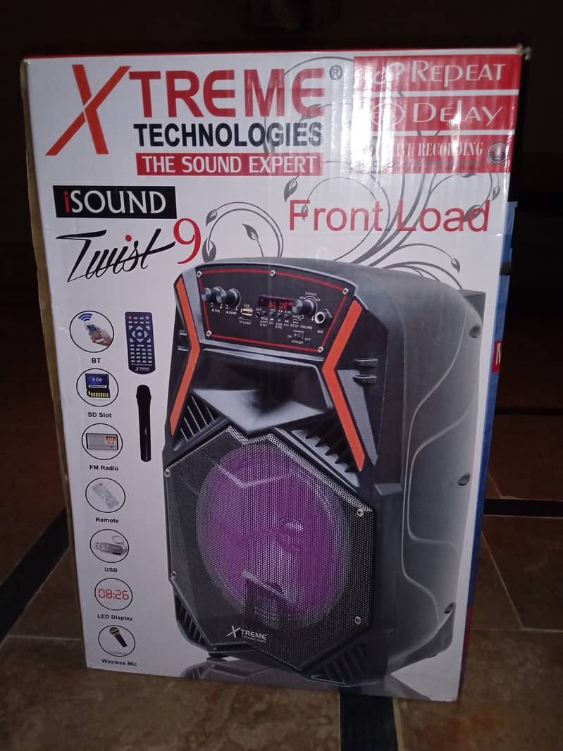 XTREM TECHNOLOGIES SOUND SPEAKER 0