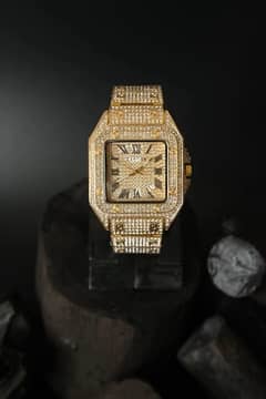 Gold  color high-quality watch