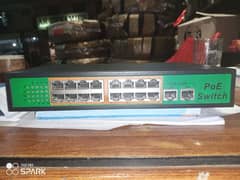 POE switch 16+2