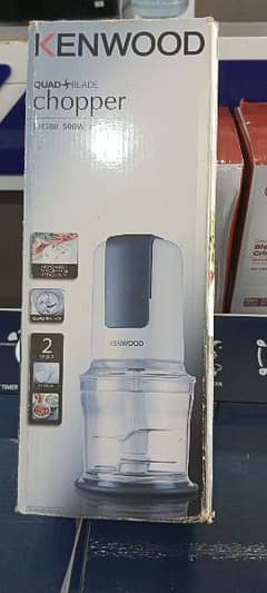 Kenwood chopper 1 year's warranty