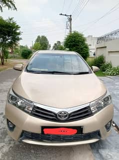 Toyota Altis Grande 2014 registration 2015