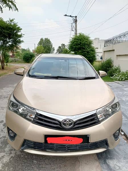 Toyota Altis Grande 2014 registration 2015 0