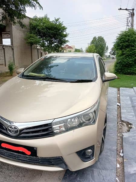 Toyota Altis Grande 2014 registration 2015 2