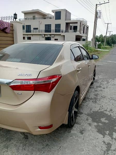 Toyota Altis Grande 2014 registration 2015 5