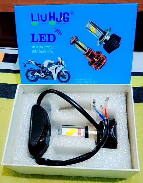 LiU HJG Lighting Revolution Motorcycle Headlight 7