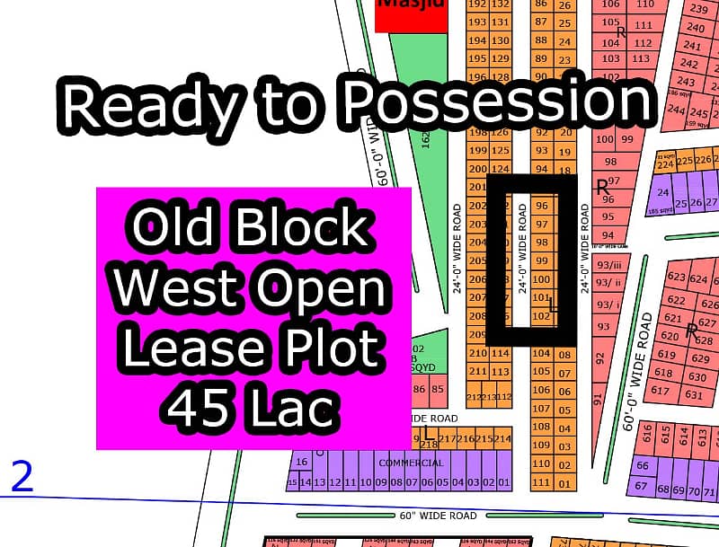 L - (Leased File + West Open) North Town Residency Phase - 01 (Surjani) 0