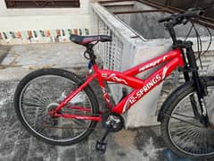 biscycle in red colour