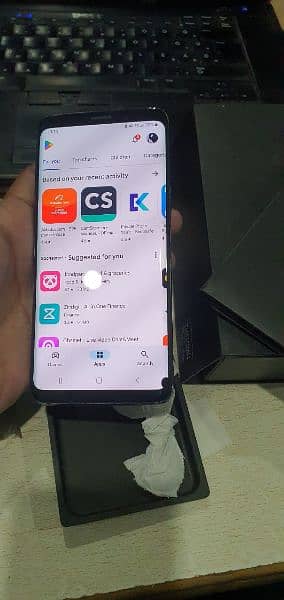 samsung s9 dual sim official approved minor dot on corner box 14