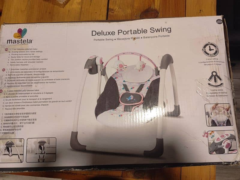 Mastela Deluxe Portable Swing 4