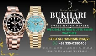 used new watches buyer Rolex Gold Pink gold steel gold diamonds buyer