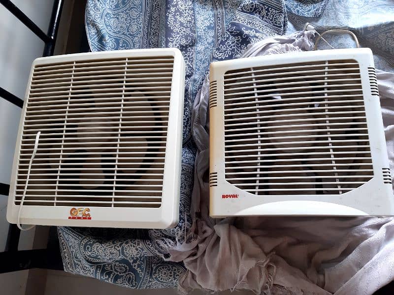 pair of Exhaust fans 1