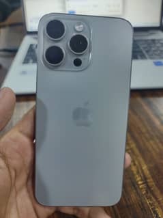 IPhone 15 pro max natural titanium PTA Approved