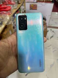 oppo a76 6+2/128 full lush piece with box charger