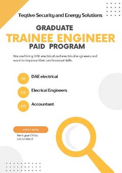 Electrical engineering trainee