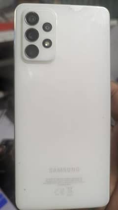 Samsung A72 with box for sale