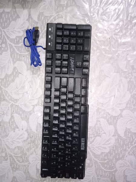 NEW RGB gaming key board 5