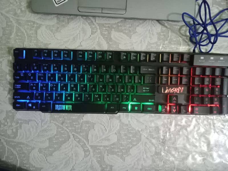 NEW RGB gaming key board 8