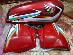 Honda 125 2016 modle tanky tapay full fresh 10by10 condition