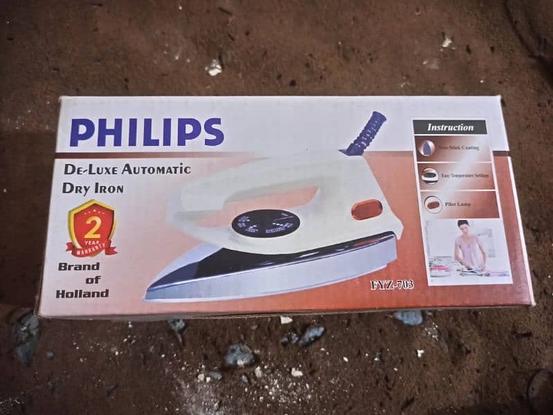 Philips dry iron (2 year warranty) 4