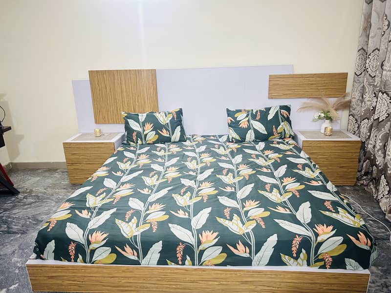 double bed with side tables 5