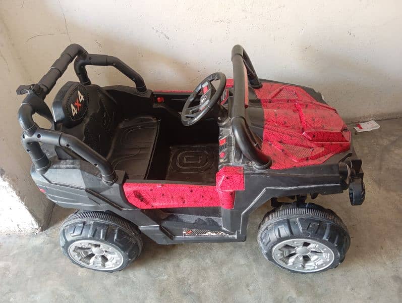 kidr vehicle,dual bettery chargeable and charger and remote 4