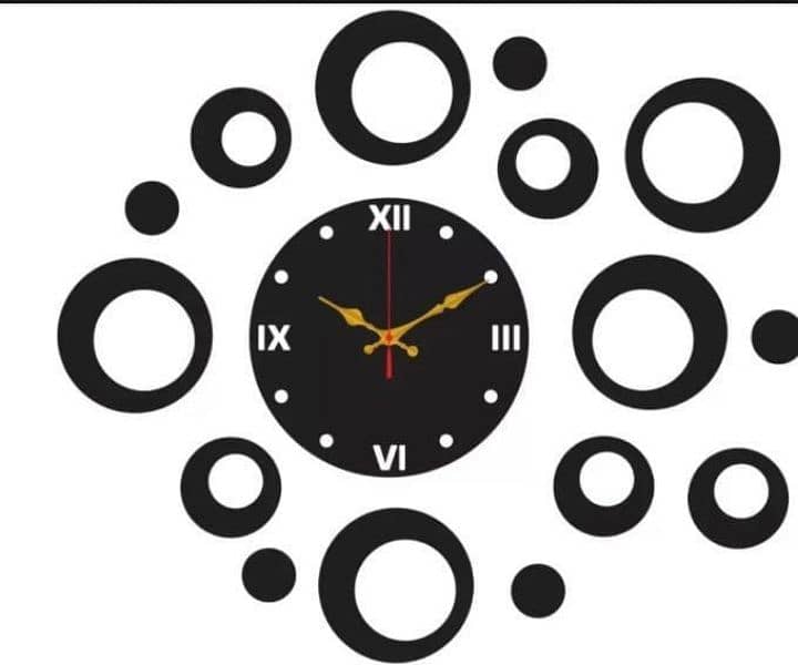 BEAUTIFULL RING WALL CLOCK 1