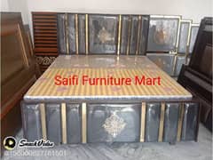 Brand New brass bed/double bed/side table/dressing table/