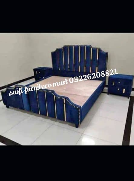 Brand New brass bed/double bed/side table/dressing table/ 13