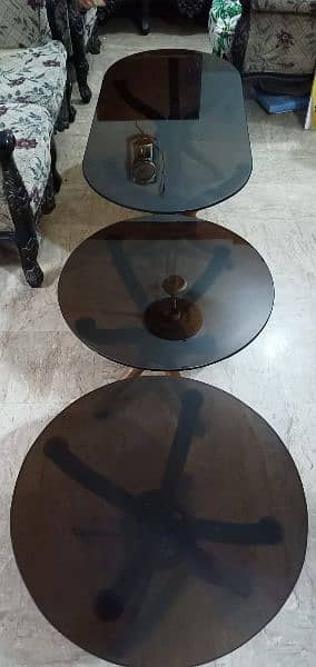 Set of 3 Center Tables For Sale 3