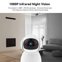 FHD WIFI PTZ Camera IP CCTV Security Protector Surveillance Wireless